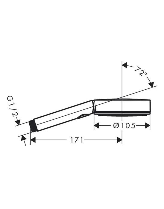 Лійка в душ Hansgrohe Pulsify Planet Edition Select Relaxation