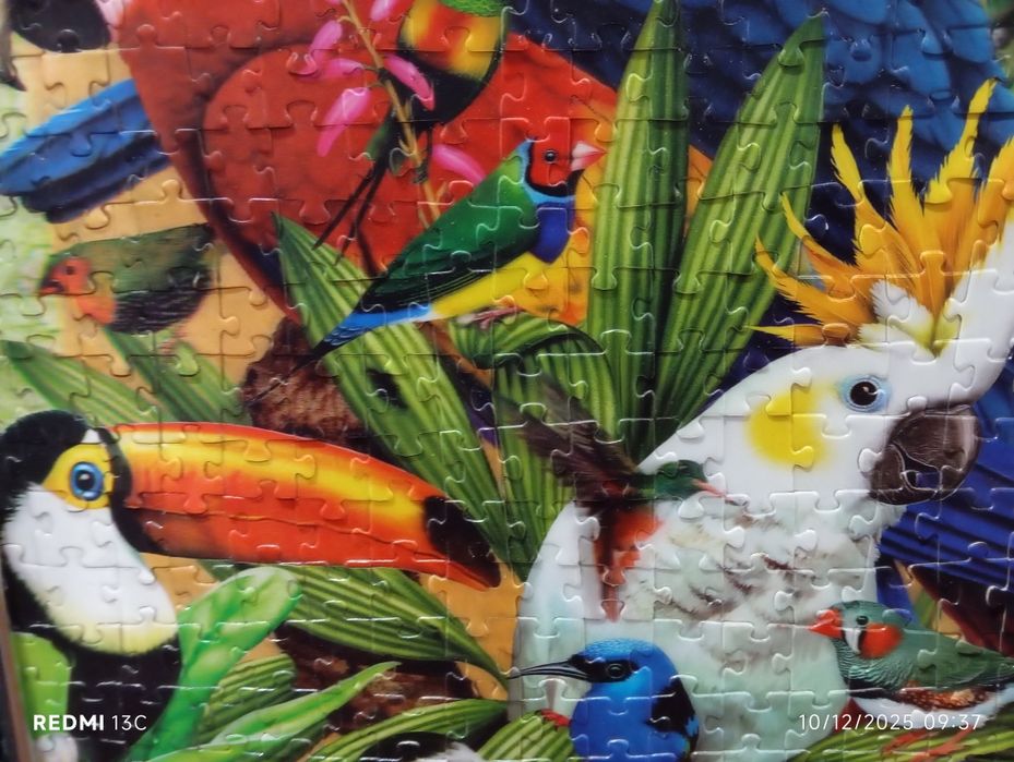 Puzzle 50 x 40 com noção de profundidade