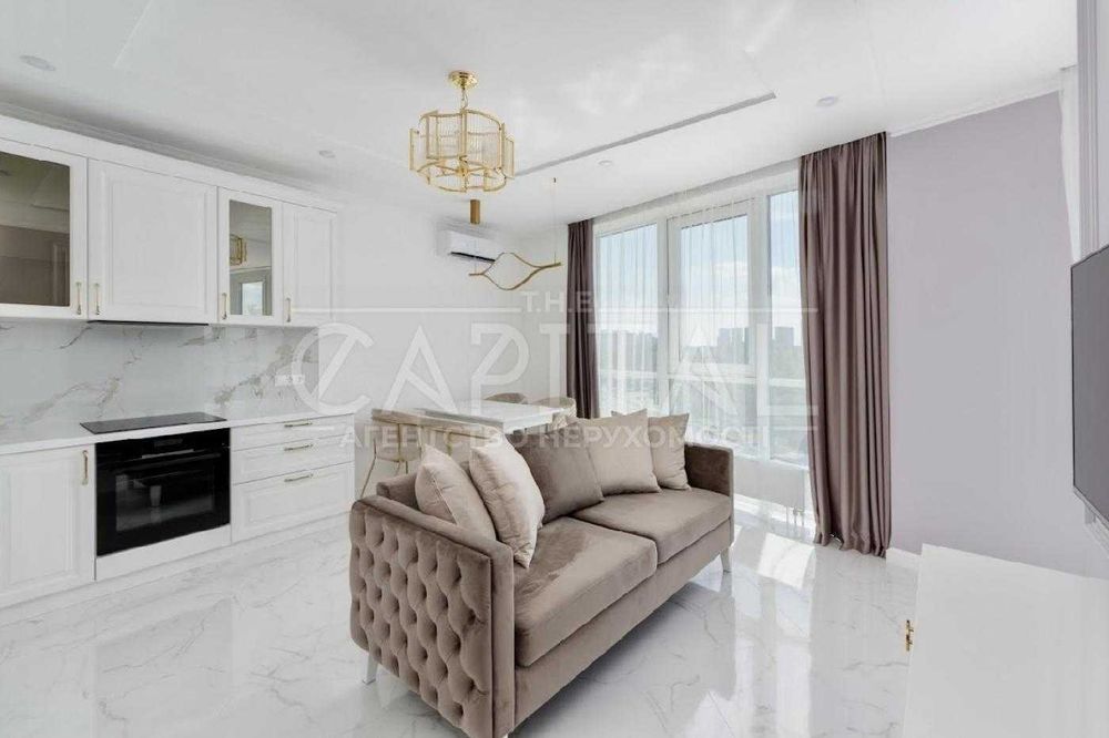 Продаж 2-х кімнатної квартири в ЖК Грейт Дніпровська Набережна 15К