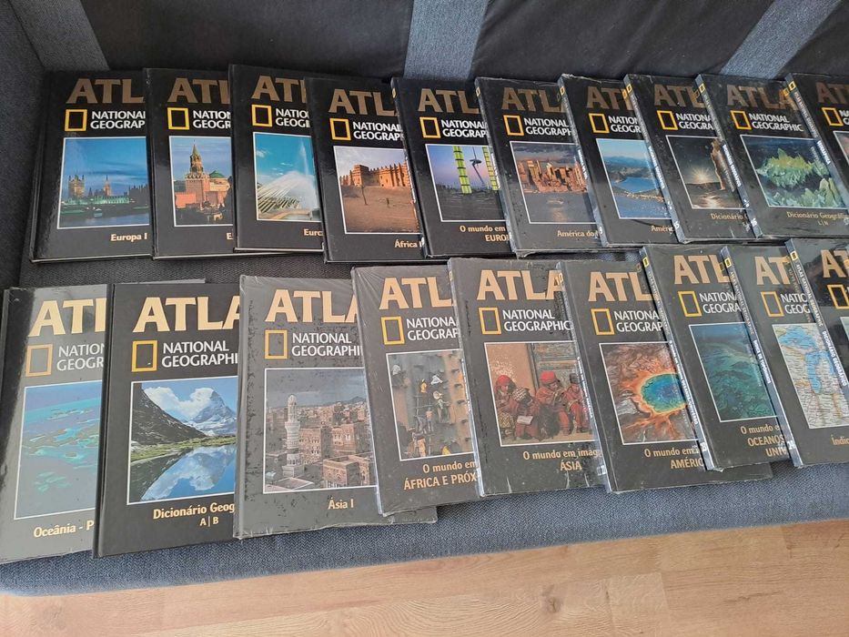 Livros Coleção Atlas - National Geographic