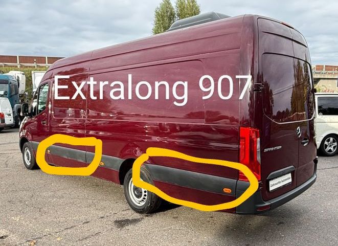 Молдінг спрінтер 907 листва молдинг sprinter 907 910 пластик планка