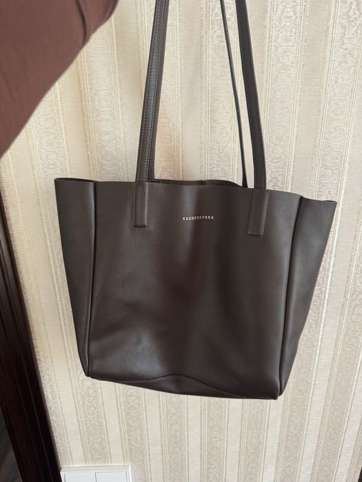 Шкіряний шопер kocharovska