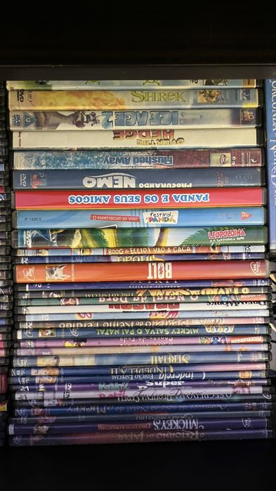 DVDs Infantis / Animação - Disney, Barbie, Panda, Pixar, Dreamworks
