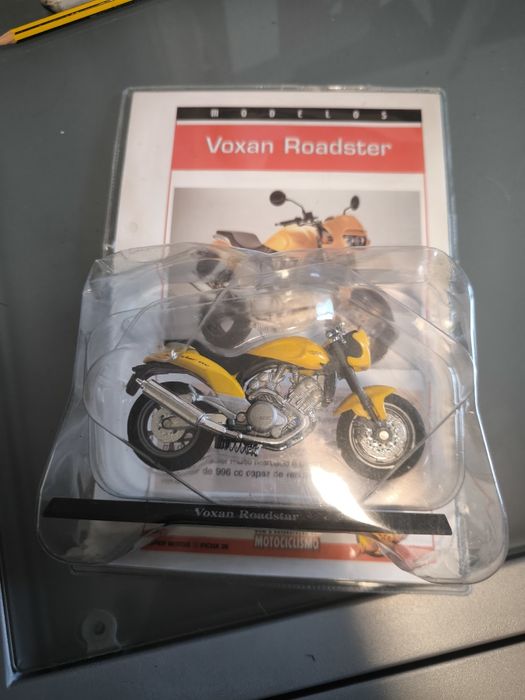 Miniatura Voxan Roadster 1:18 – Coleção Motociclismo
