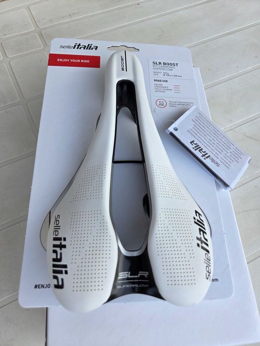 Selle Italia SLR Boost Kit Carbonio Superflow White