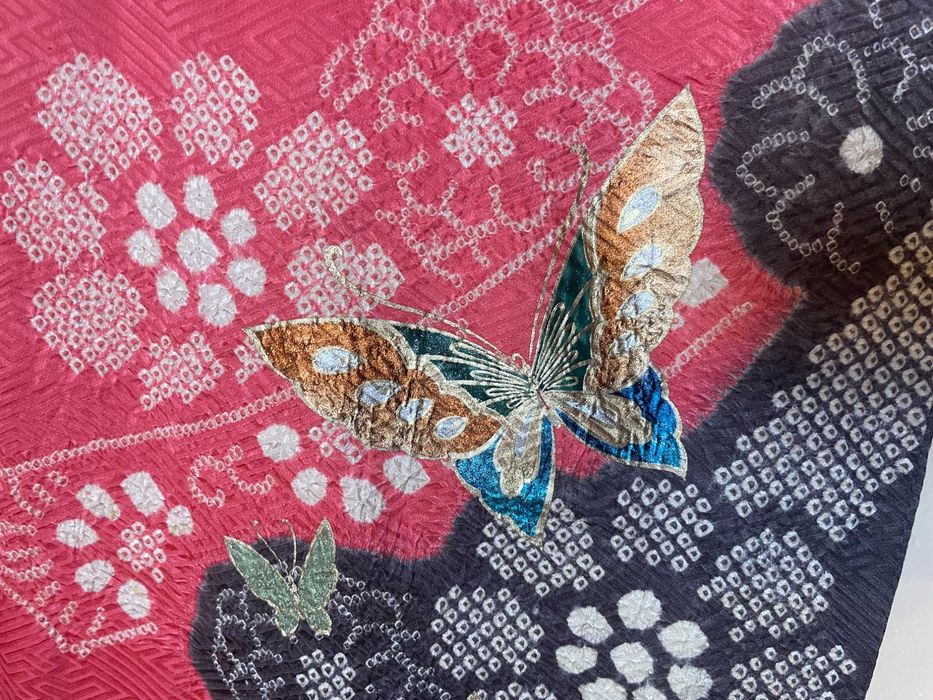 Japońskie kimono furisode