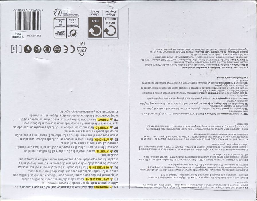 PIŁA PILARKA SPALINOWA 30 cm SADOWNICZA gałęziowa gałęziówka