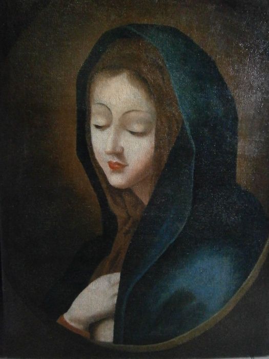 Obraz Kobieta XVIII w. , płótno , olej , wym. 60x46 , po konserwacji.