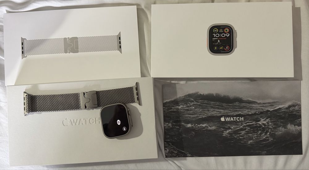 Apple Watch Ultra 2 com Bracelete Milanesa