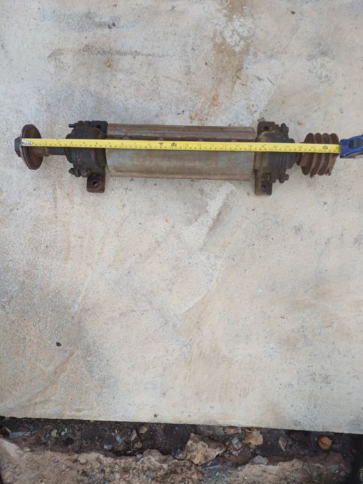 Вал, диски, двигун до циркулярки