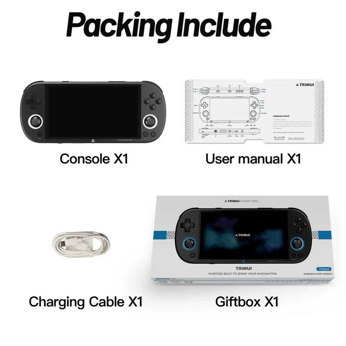 Consola de Jogos portátil TRIMUI SMART PRO TG5040 - Baixa de Preço