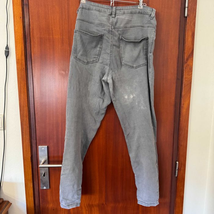 Calça Denim Cinzenta