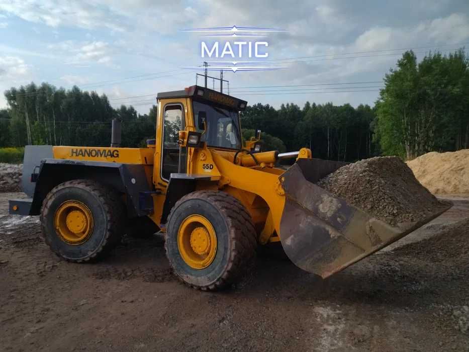 Odśnieżanie, usługi koparko ładowarką transport młot hydrauliczny