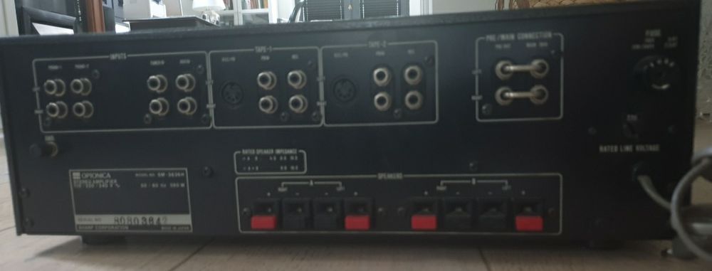 Wzmacniacz analogowy Optonica 3636 - Technics, Pioneer, Marantz