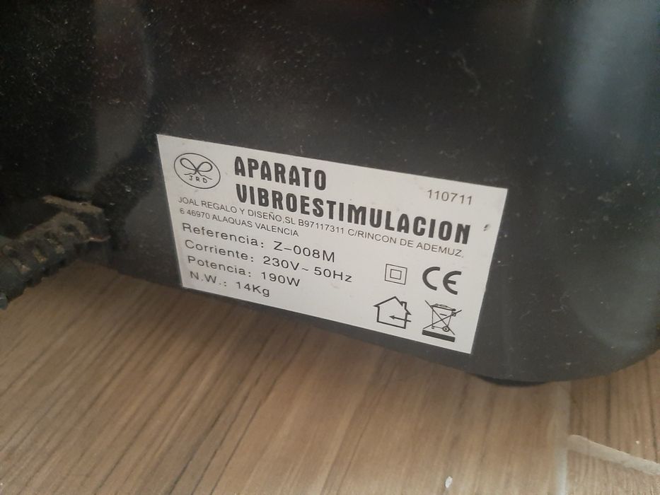 Plataforma vibratória.64729629590531123