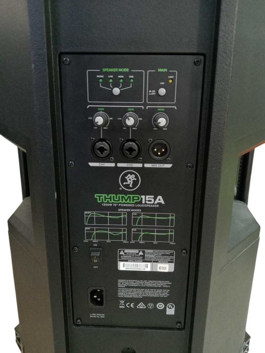 2 Kolumny Mackie THUMP 15A 2X 1300W