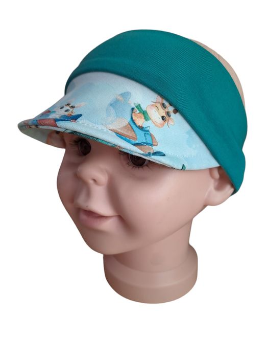 Opaska z daszkiem dla chłopca