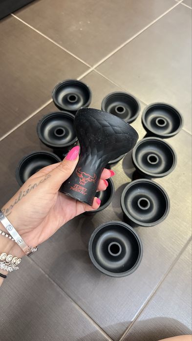 Cabecotes de silicone para shisha