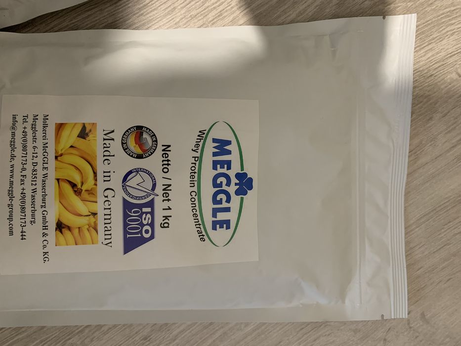 Протеин Meggle 1 кг. Сывороточный протеин 80%,WPC