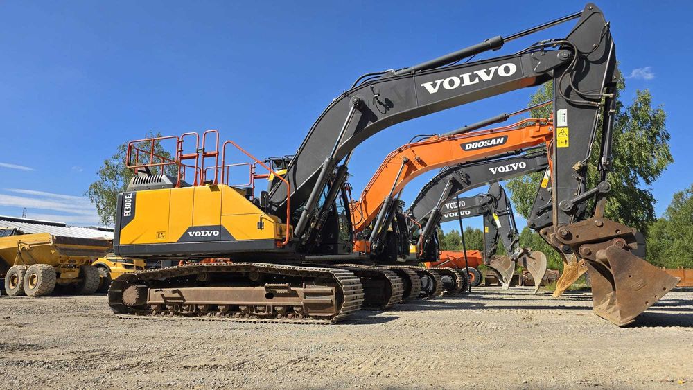 Wynajem maszyn budowlanych ( koparki, ładowarki , spycharki  wozidła )