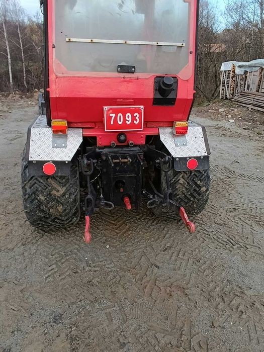 Traktor Hako + pług śnieżny