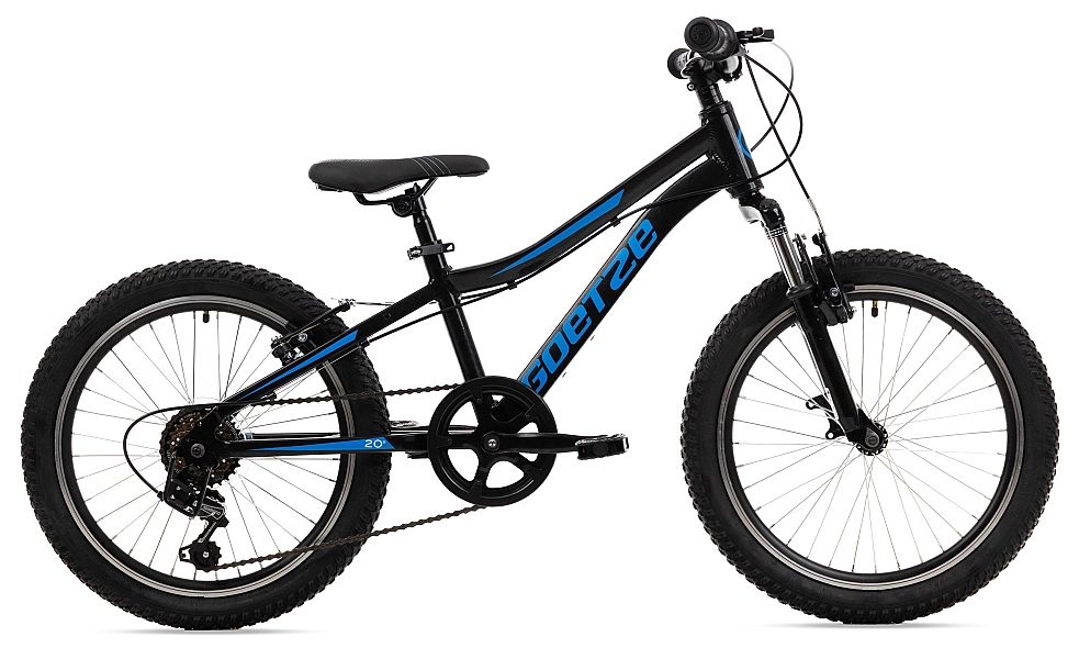 Rower dziecięcy górski Goetze Define 20 Mini-Czarno - niebieski PROMO