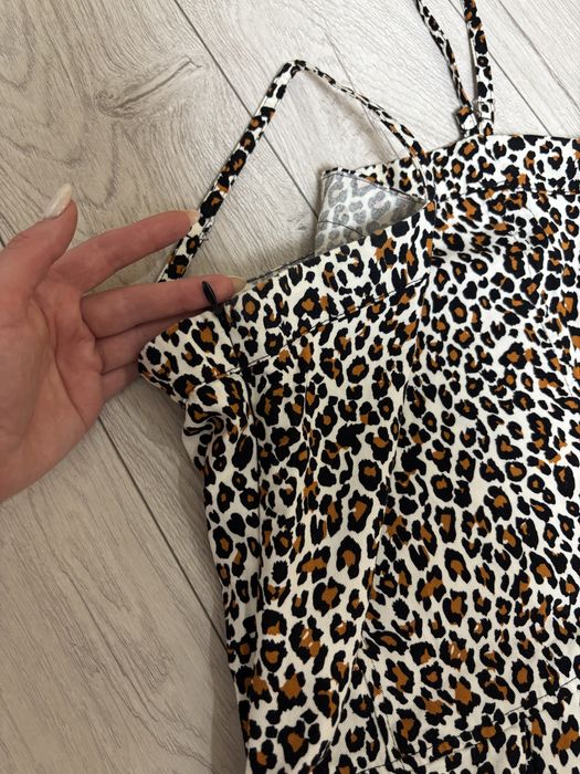 Сарафан леопардовий