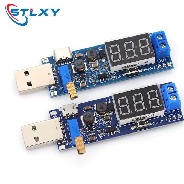 USB Модуль Type-C Повышающий вольтаж 1-30v Роутер Повербанк