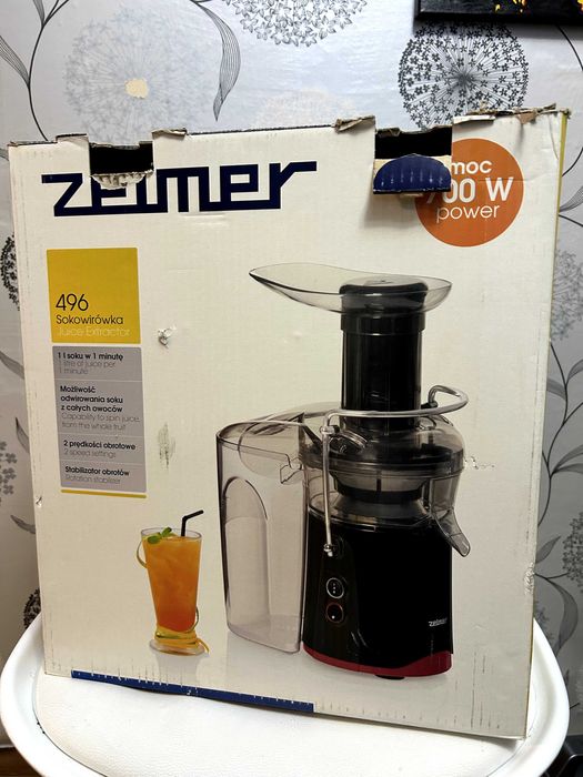 Соковитискач zelmer 496 bl