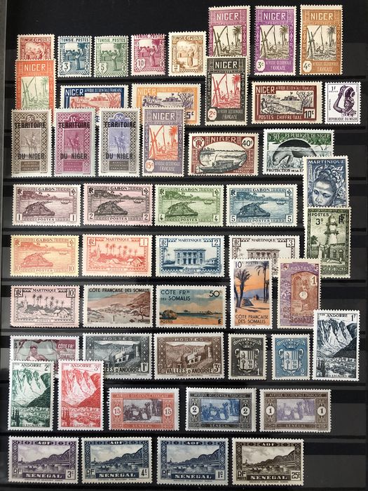 Продам марки Колонии Франции 150 шт