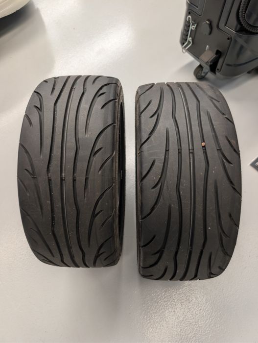 2x pneus 225/45R16 Nankang NS2R praticamente novos
