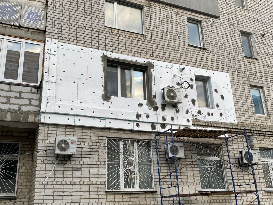 Утеплення , фасадні та висотні роботи