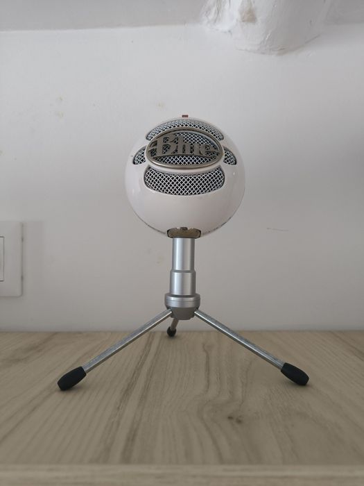 Microfone blue snowball branco