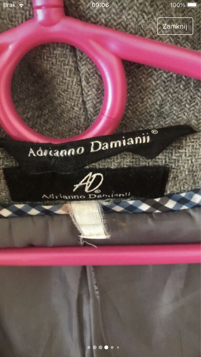 Płaszcz damski Adrianno Damianii 42/44