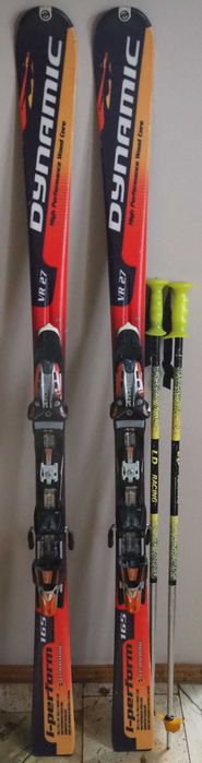 Narty Dynamic VR 27 165cm + wiązania Atomic Neox 412
