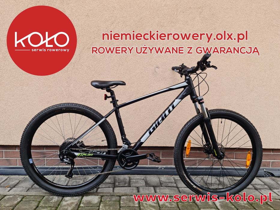 Rower górski MTB GIANT koła 27.5 okazja SHIMANO ALVIO aluminium WYSYŁK