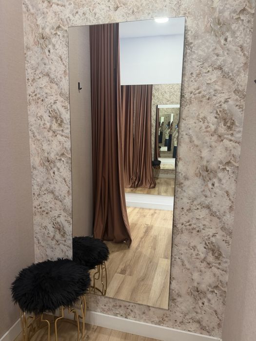 Espelho retangular 70x180 com fixação oculta