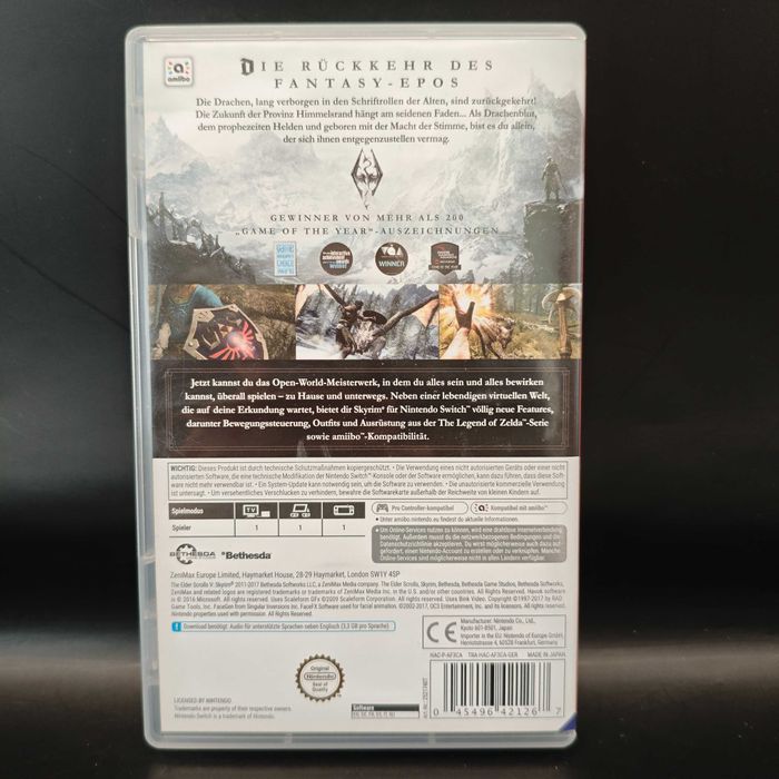 The Elder Scrolls V Skyrim Nintendo Switch DARMOWA DOSTAWA