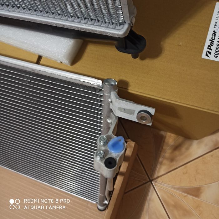 Радиатор охлаждения двигателя кондиционера Hyundai Accent 3 Акцент