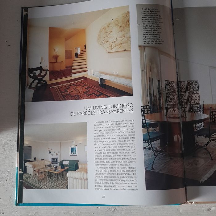 Livro Casas de Verão- edições Casa- Abril/Controljornal