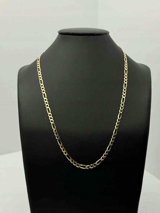 Złoty Łańcuszek Figaro 60cm 17.93G P585