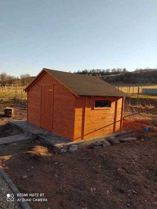 Domek narzędziowy ogrodowy 4 m x 3 z montażem m