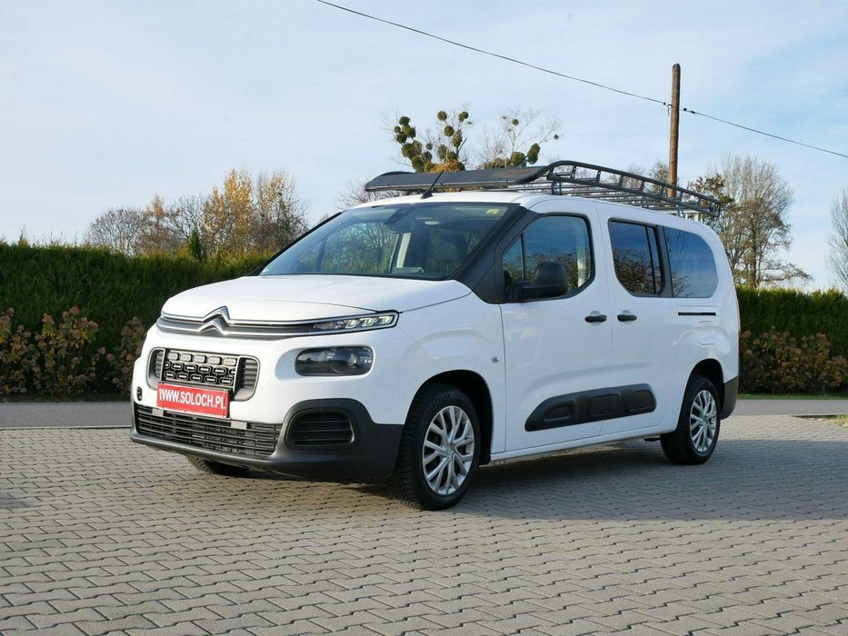 Citroën Berlingo 1.2PT 110KM Eu6 Long -7 Osób -7 pełnych foteli -Hak -bagażnik dachowy