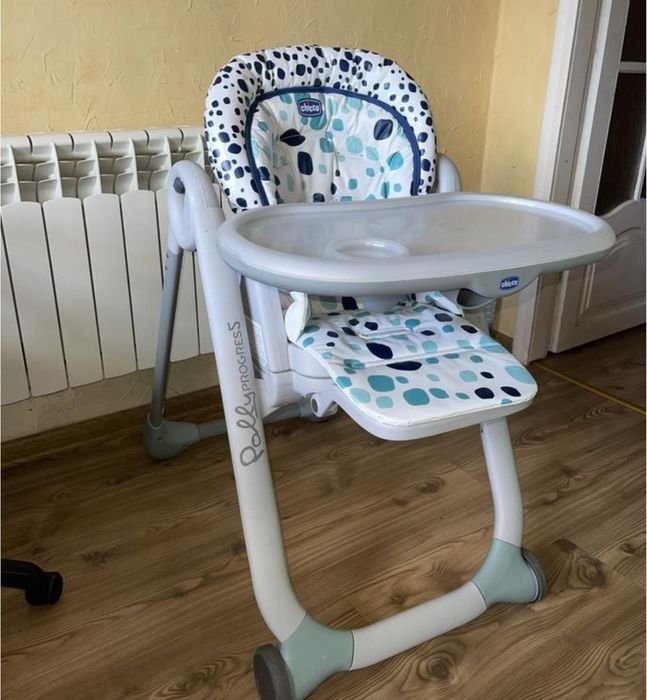 Стульчик для кормления chicco polly progress 5