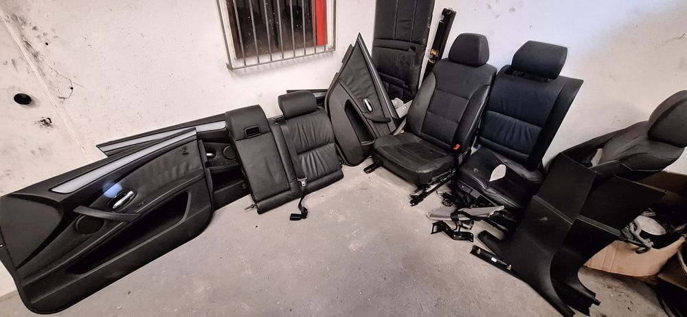 Bancos em pele bmw 520