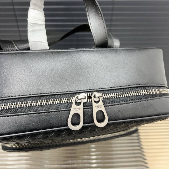 Кожаный  рюкзак Bottega Veneta мужской портфель чоловічий шкіряний