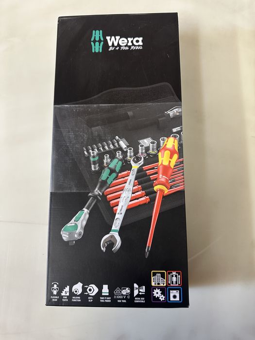 Zestaw narzędzi do prac konserwacyjnych Wera  35elementow