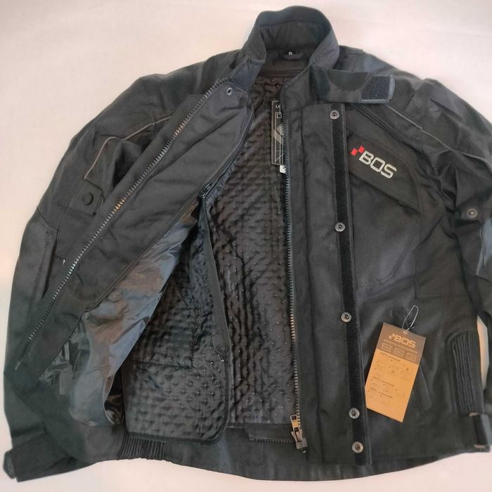 Casaco touring curto 3 camadas mota scooter novo