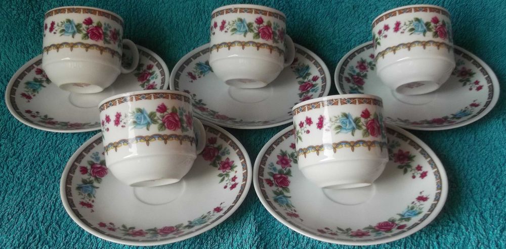 Porcelanowy zestaw do herbaty. Chiny