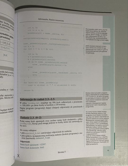 Informatyka Matura Repetytorium ZR Operon